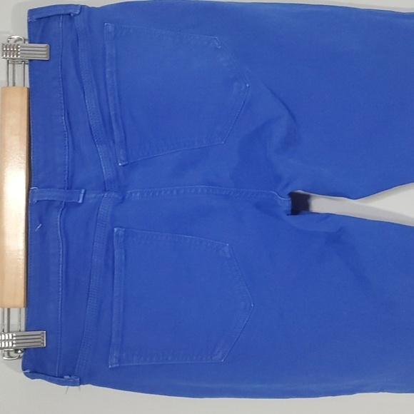 Stylus jeans women's size 8 bright blue skinny ankle cotton blend 2% stretch - Picture 5 of 12